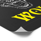 Wolf Logo Sign en Symbool Poster (Hoek)