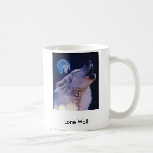wolf, Lone Wolf Koffiemok (Rechts)