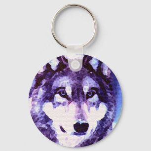 Wolf Look - Eenzame Wolf Sleutelhanger