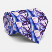 Wolf Look - Eenzame Wolf Stropdas (Opgerold)