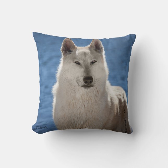 Wolf Love Pillow Kussen (Voorkant)