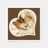 Wolf Love Servet (Voorkant)