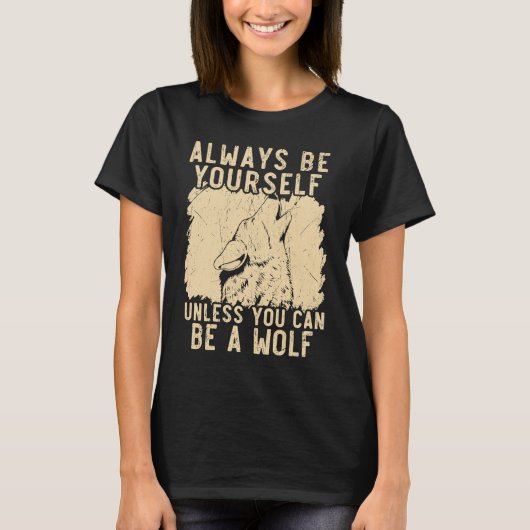 Wolf Lover Weerwolf Wolfpack Wolfgang Wildlife Ani T-shirt (Voorkant)