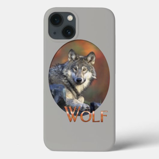 Wolf Lovers Art Case-Mate iPhone Case (Achterkant)