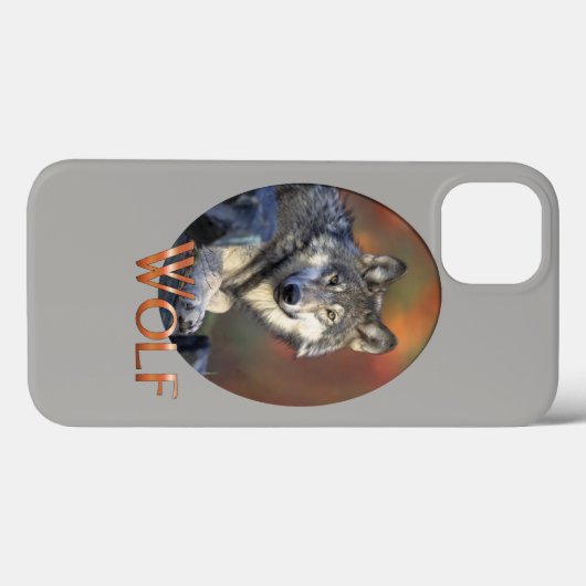 Wolf Lovers Art Case-Mate iPhone Case (Achterkant (horizontaal))