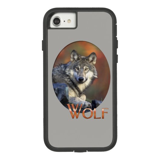 Wolf Lovers Art Case-Mate iPhone Case (Achterkant)