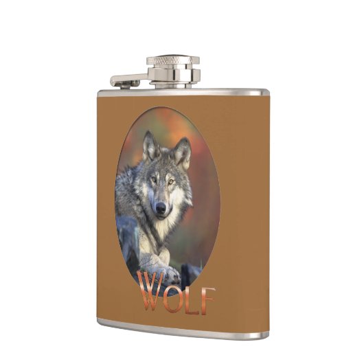 Wolf Lovers Art Heupfles (Links)