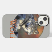 Wolf Lovers Art iPhone Hoesje (Achterkant horizontaal)