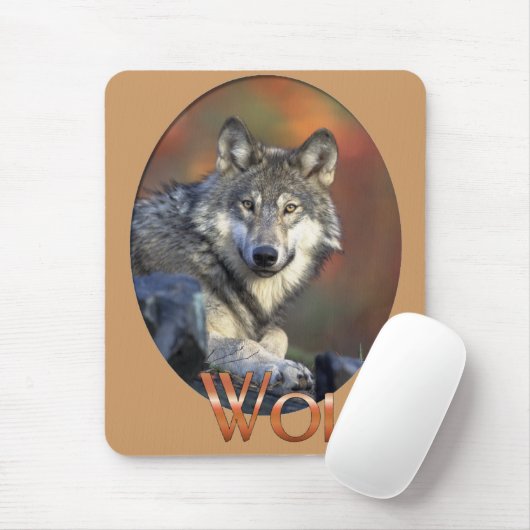 Wolf Lovers Art Muismat (Met muis)