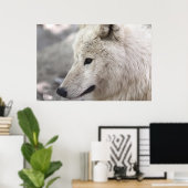 Wolf Lovers Art Poster (Thuiskantoor)