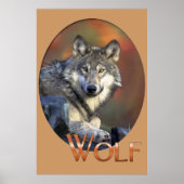 Wolf Lovers Art Poster (Voorkant)