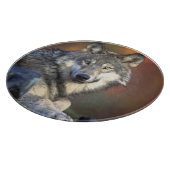 Wolf Lovers Art Snijplank (Hoek)