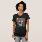 Wolf Lovers Art T-shirt (Voorkant volledig)