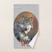 Wolf Lovers Bad Handdoek (Handdoek)