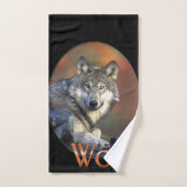 Wolf Lovers Bad Handdoek (Handdoek)