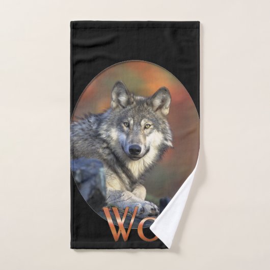 Wolf Lovers Bad Handdoek (Handdoek)
