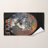 Wolf Lovers Bad Handdoek (Handdoek)