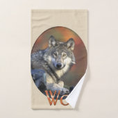 Wolf Lovers Bad Handdoek (Handdoek)