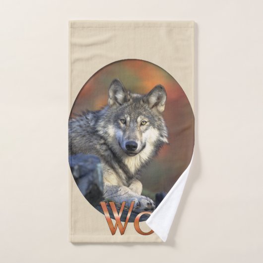 Wolf Lovers Bad Handdoek (Handdoek)