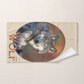 Wolf Lovers Bad Handdoek (Handdoek)