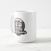 Wolf Lovers Club - Weerwolf Coffee Mok (Voorkant links)
