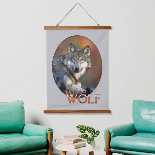 Wolf Lovers Hangend Wandkleed (Woonkamer)