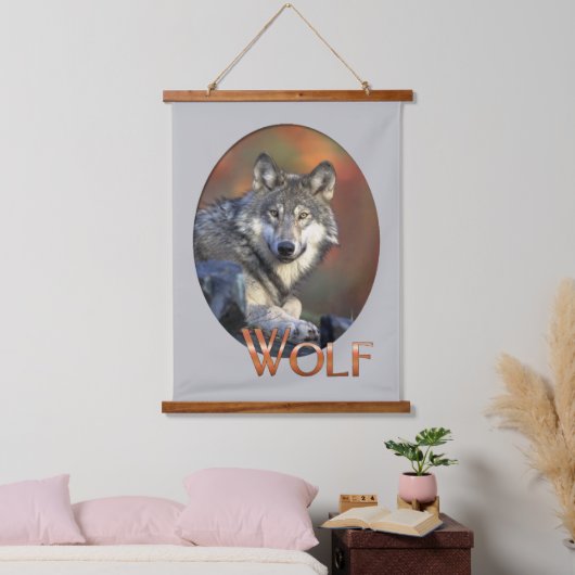 Wolf Lovers Hangend Wandkleed (Slaapkamer)