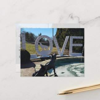 Wolf LOVEworks Sign Briefkaart