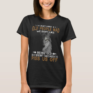 Wolf maakt oude mensen niet gek... we houden er ni t-shirt