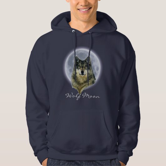 WOLF & MAAN HOODIE (Voorkant)