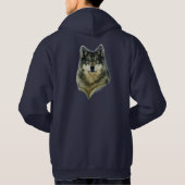 WOLF & MAAN HOODIE (Achterkant)