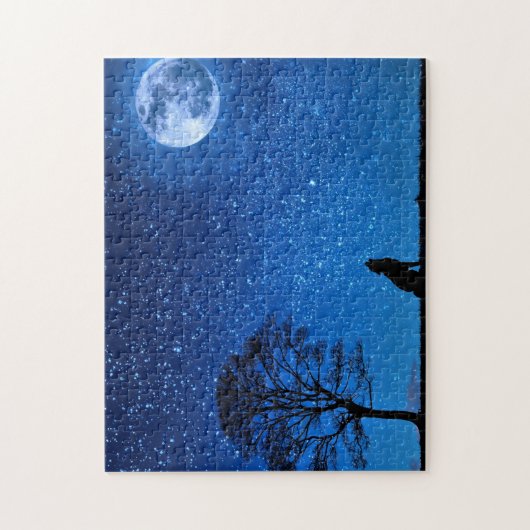 Wolf Maan Puzzel (Verticaal)
