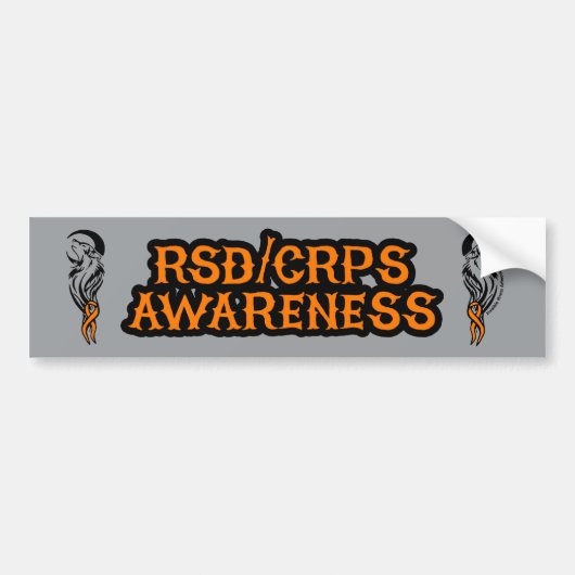 WOLF/MAAN...RSD/CRPS BUMPERSTICKER (Voorkant)