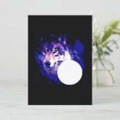 Wolf & Maan Uitnodiging (Staand voorkant)