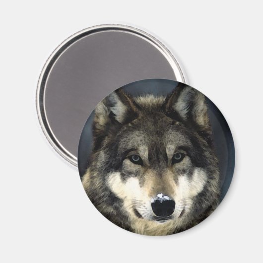 Wolf Magneet (Voorkant / Achterkant)