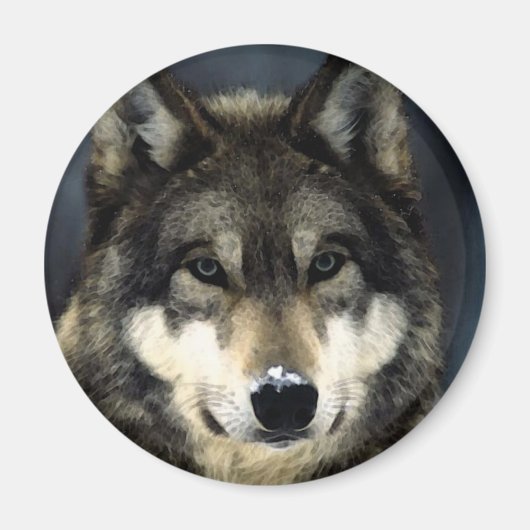 Wolf Magneet (Voorkant)