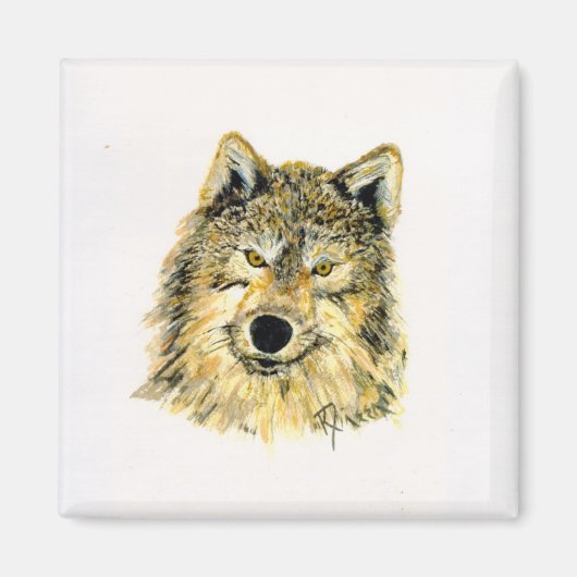 Wolf Magneet (Voorkant)