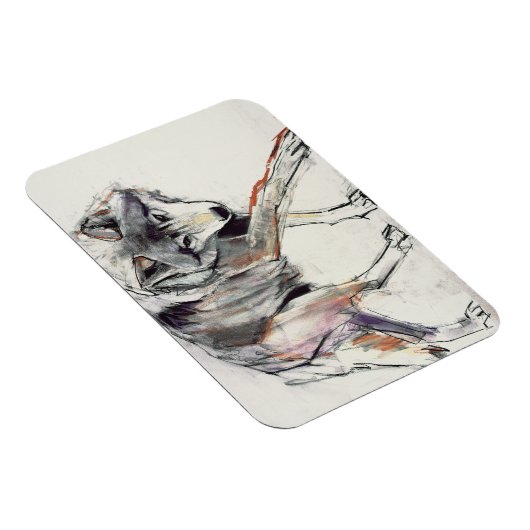 Wolf Magneet (Rechterzijde)