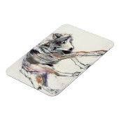 Wolf Magneet (Linkerzijde)