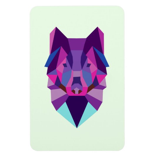 Wolf Magneet (Verticaal)