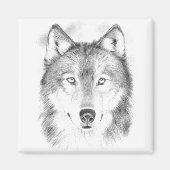 Wolf Magneet (Voorkant)