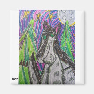 wolf magneet