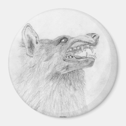 Wolf Magnet (Voorkant)