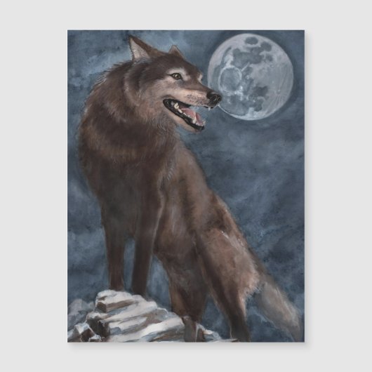 Wolf Magnet (Voorkant)