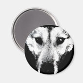 Wolf Magnet Arctic Wolf Pup Fridge Magnets & Gift (Voorkant / Achterkant)