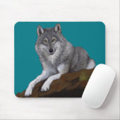 Wolf, majestueus muismat (Met muis)
