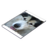 Wolf Malamute Afbeelding-laptop Notitieboek (Linkerzijde)