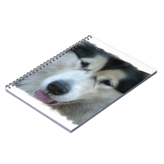 Wolf Malamute Afbeelding-laptop Notitieboek (Linkerzijde)