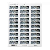 Wolf Malamute retour adres label (Full Sheet)