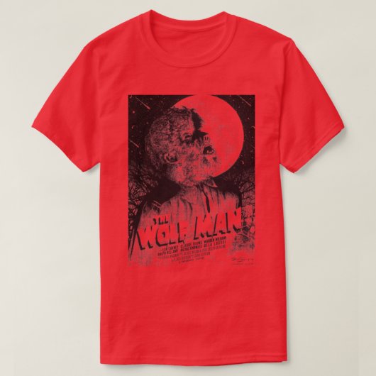 Wolf Man 2 T-shirt (Design voorkant)